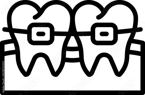 Braces icon