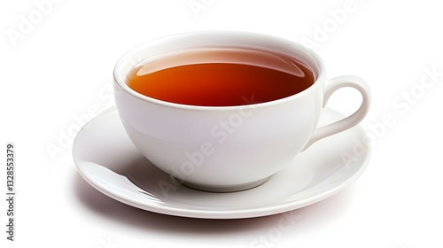 Wallpaper Mural tea cup isolated on white background Torontodigital.ca