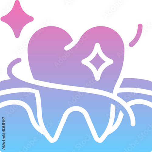 Dental floss icon