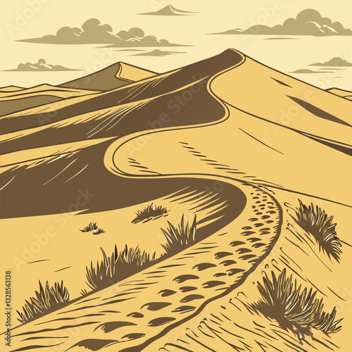 sand dune horizons with their geological and geographical significance encompass hidden realms of diverse environments and ecosystems evoking an insatiable 