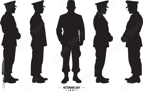 Military Soldier Silhouette Bundle
