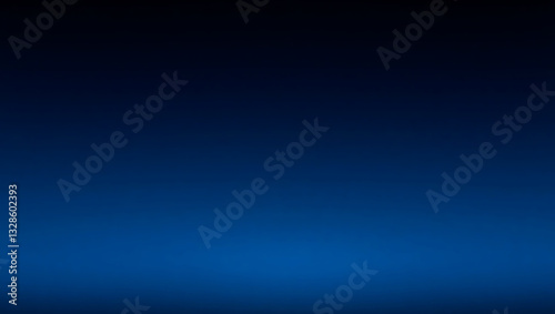 Abstract Deep Blue Gradient Background: Modern Digital Design with Elegant Night Sky Aesthetic