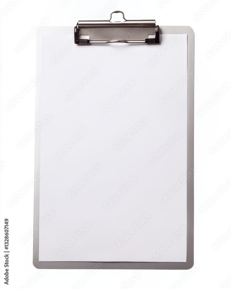 Blank Clipboard Mockup: Perfect for Note-Taking, Presentations, and Office Organization Blank Clipboard Mockup: Perfect for Note-Taking, Presentations, and Office Organization