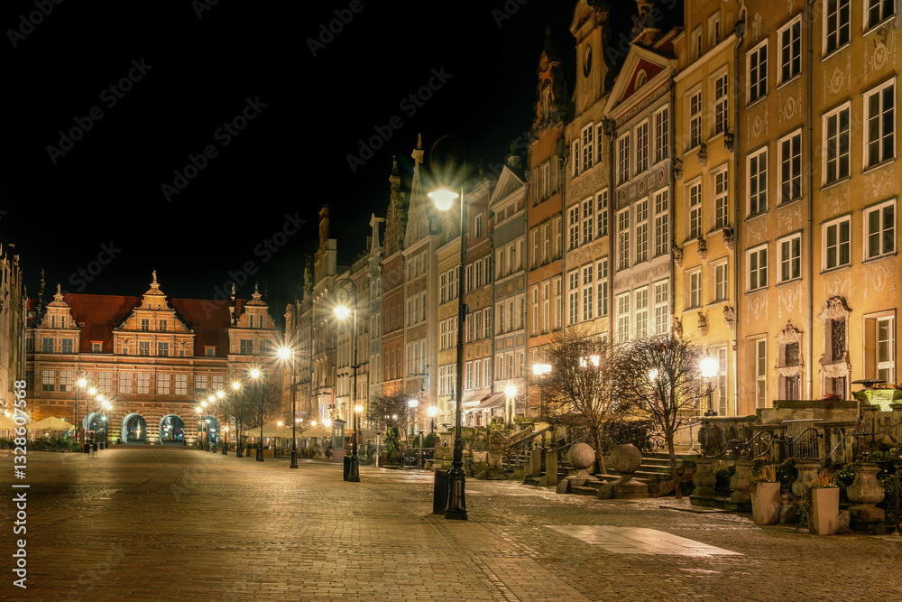 Fototapeta premium Gdańsk, Stare Miasto
