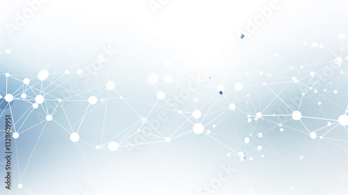 Abstract neural pattern background