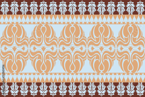 Luxury Damask Pattern – Elegant Ornate Design for High-End Interiors and Fashion Indulge in timeless sophistication with this exquisite damask pattern, meticulously crafted