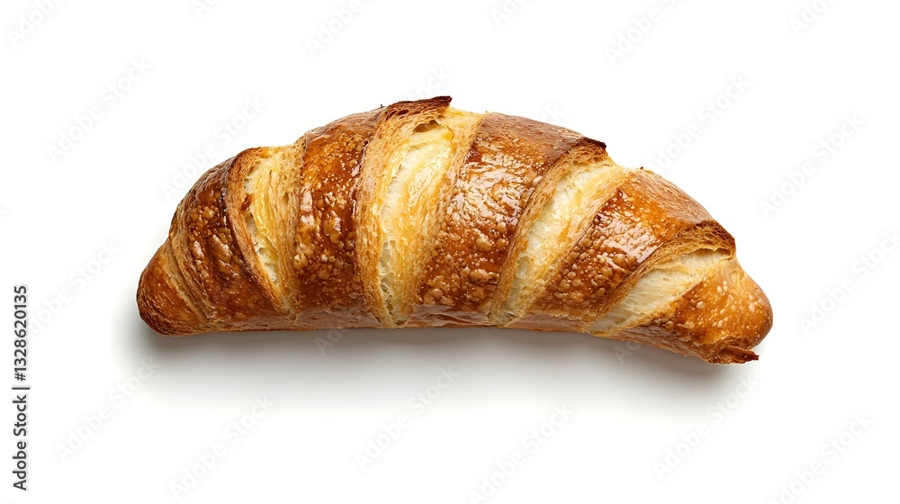 Slice of the bread isolated over the white Slice of the bread isolated over the white