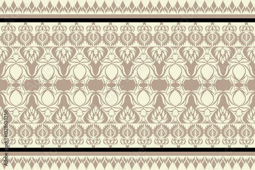 Luxury Damask Pattern – Elegant Ornate Design for High-End Interiors and Fashion Indulge in timeless sophistication with this exquisite damask pattern, meticulously crafted