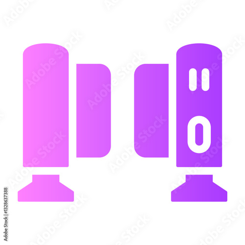 turnstiles Gradient icon