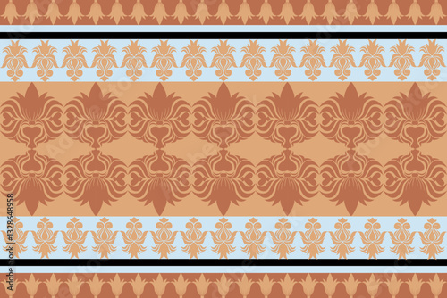 Luxury Damask Pattern – Elegant Ornate Design for High-End Interiors and Fashion Indulge in timeless sophistication with this exquisite damask pattern, meticulously crafted