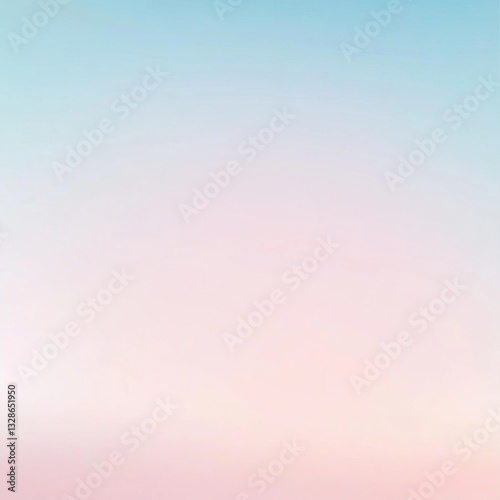 A soft blush and baby blue gradient background. Featuring delicate blush pinks and soft blue tones with smooth transitions. Emphasizing serenity and calm. Ideal for baby or family visuals