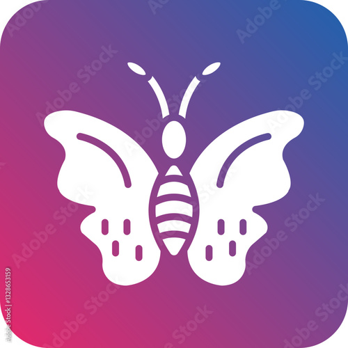 Butterfly Vector Icon Style