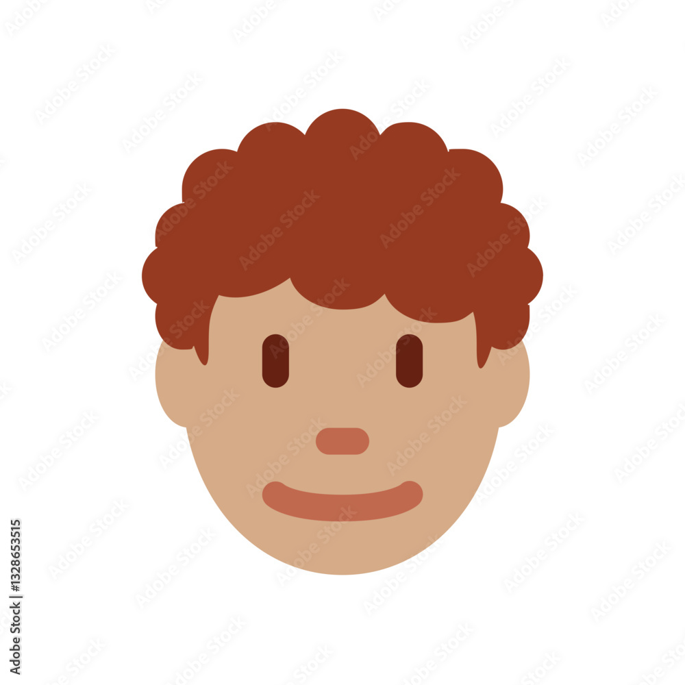 Curly-Haired Boy
