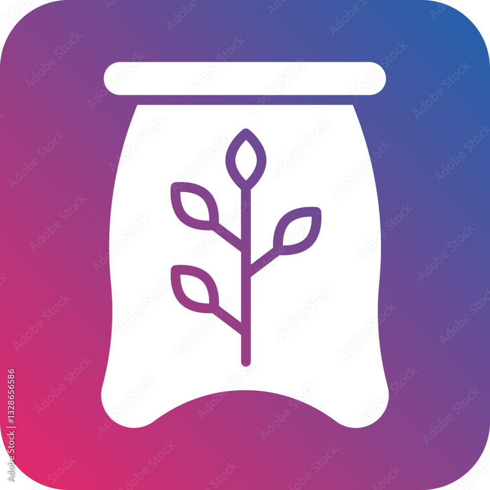 Fertilizer Vector Icon Style Fertilizer Vector Icon Style