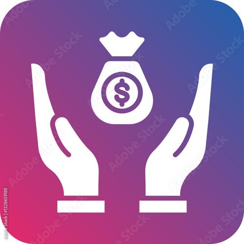 Net Worth Vector Icon Style