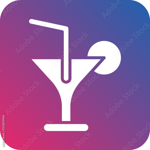 Drinks Vector Icon Style