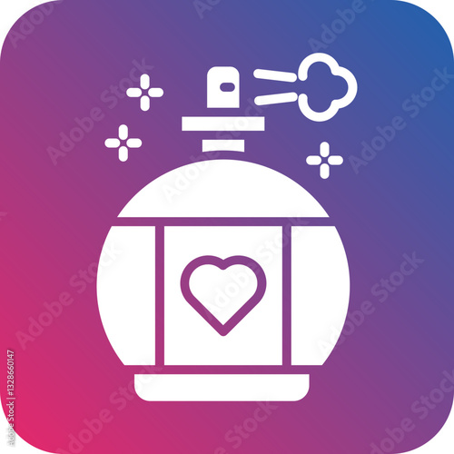 Perfume Vector Icon Style