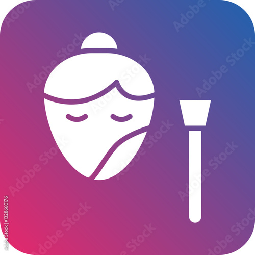 Peeling Vector Icon Style