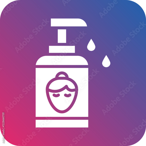 Face Wash Vector Icon Style