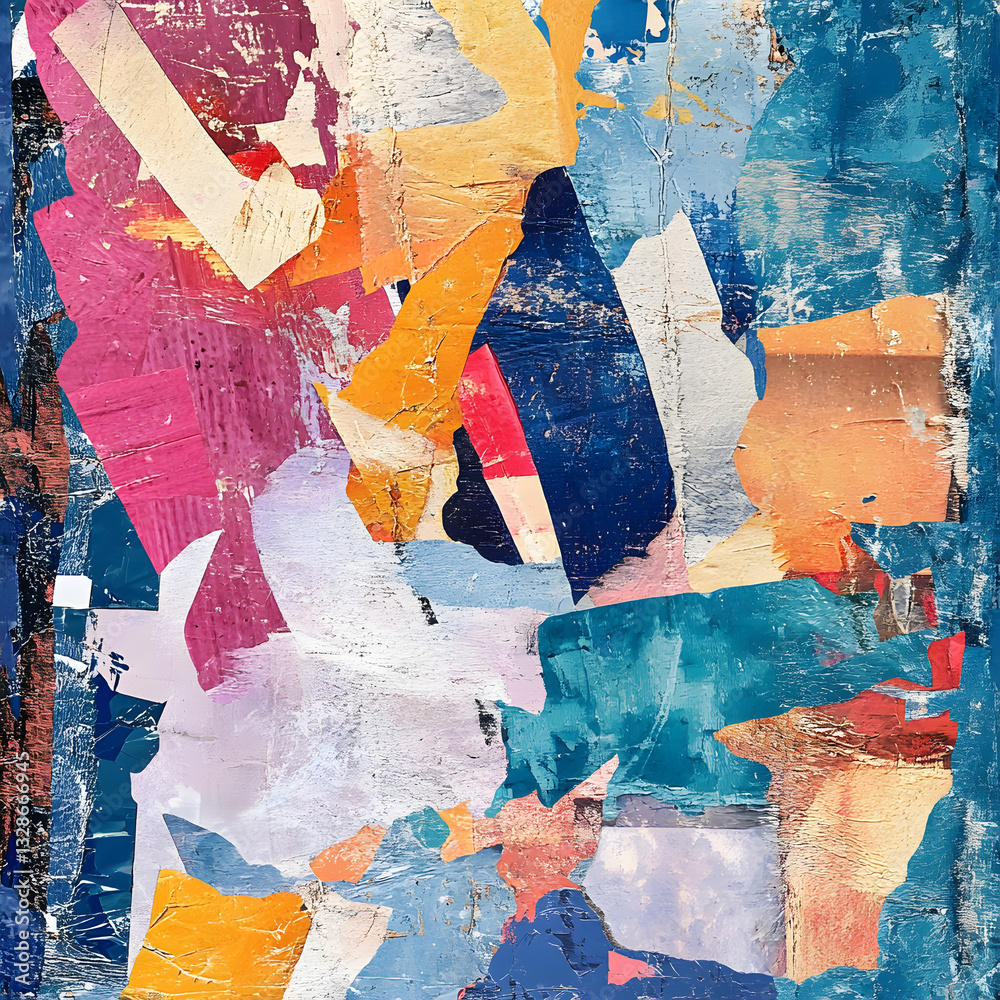 Fototapeta premium abstract collage background