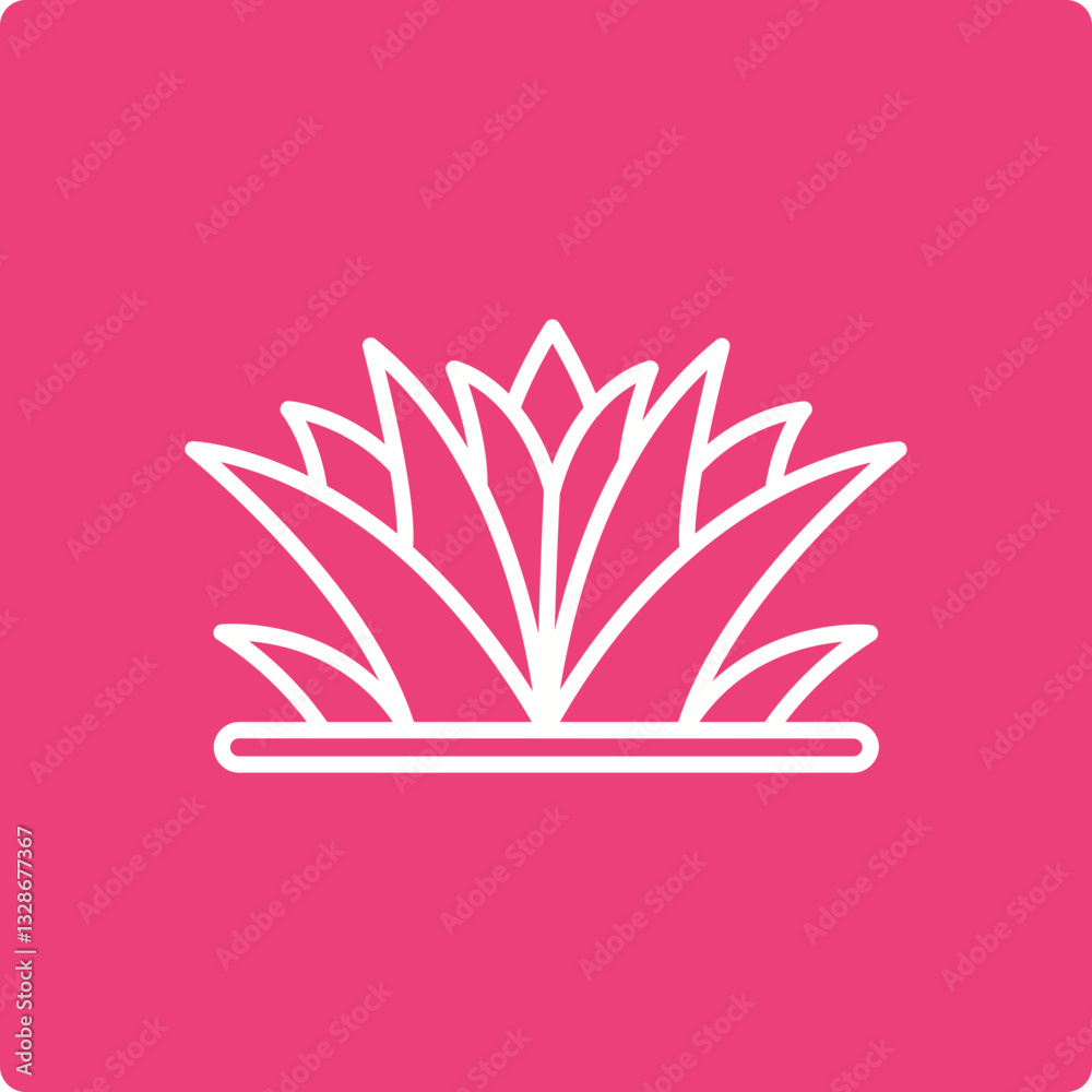 Fototapeta premium Grass Icon