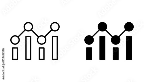 Benchmark measure icon set. Dashboard rating, progress service business. Benchmarking icon. Benchmarking industry concept vector design and illustration.