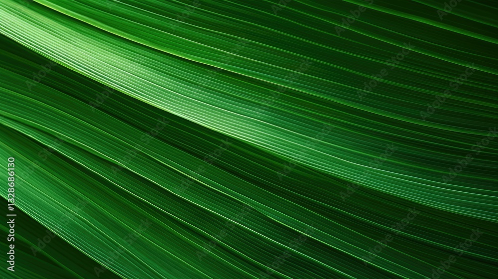 Obraz premium Close up of palm leaf texture