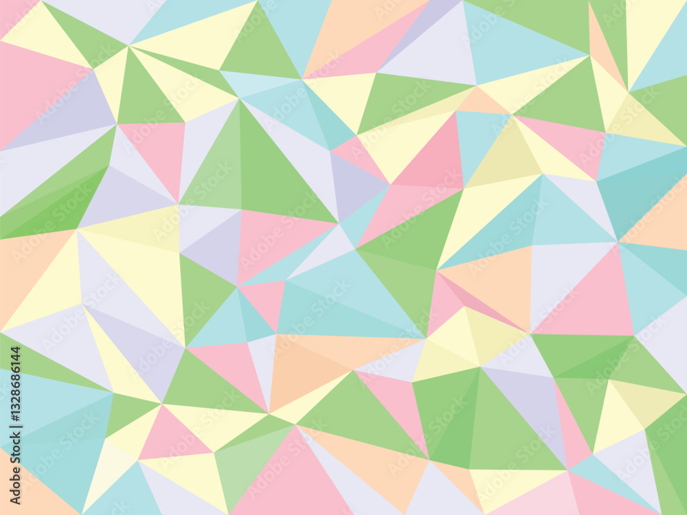 Pastel Abstract Low Poly Geometric Background Pastel Abstract Low Poly Geometric Background