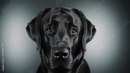 The Black Labrador Dog