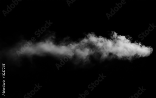 smoke on black background