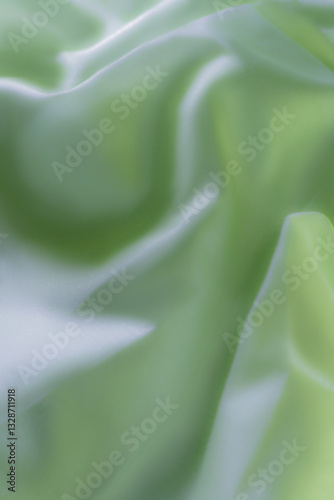 Elegant Light Blue Satin Fabric with Soft Folds – Abstract Texture