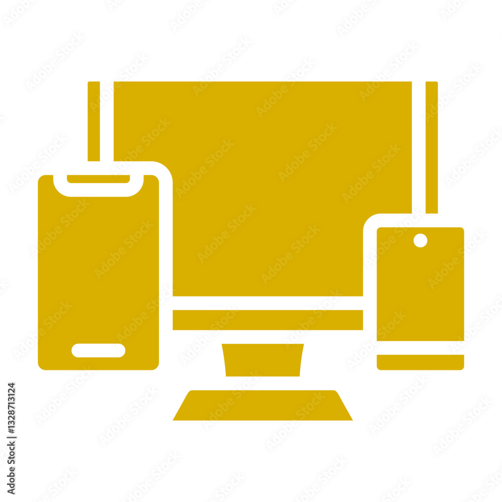 Obraz premium Vector Design Devices Icon Style