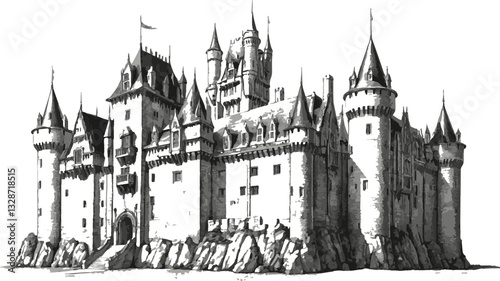 old castle in poland