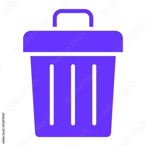 Vector Design Trash Icon Style