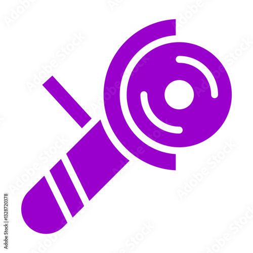 Angle Grinder Vector Design Icon Style