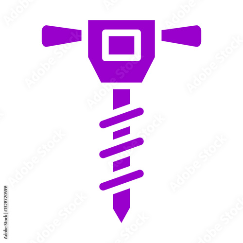 Auger Vector Design Icon Style