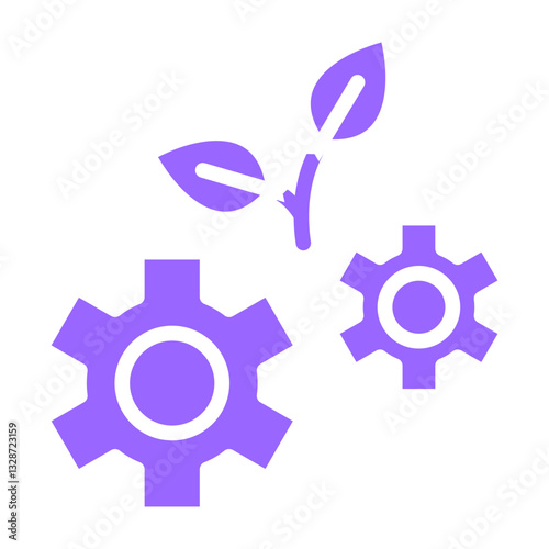 Sustainable Development Vector Design Icon Style