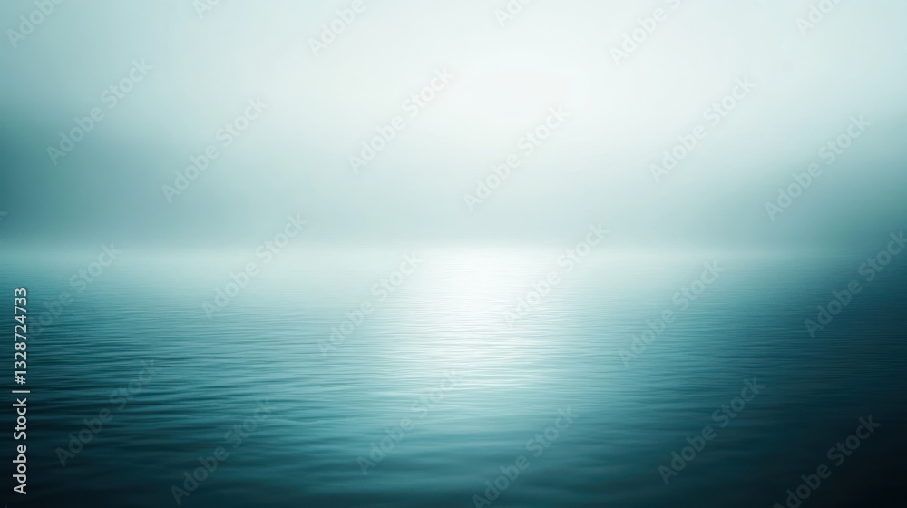 Obraz premium Misty Ocean Sunrise