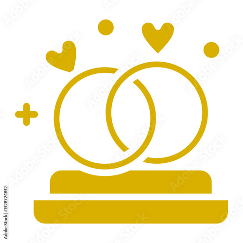 Proposal Ring Vector Design Icon Style
