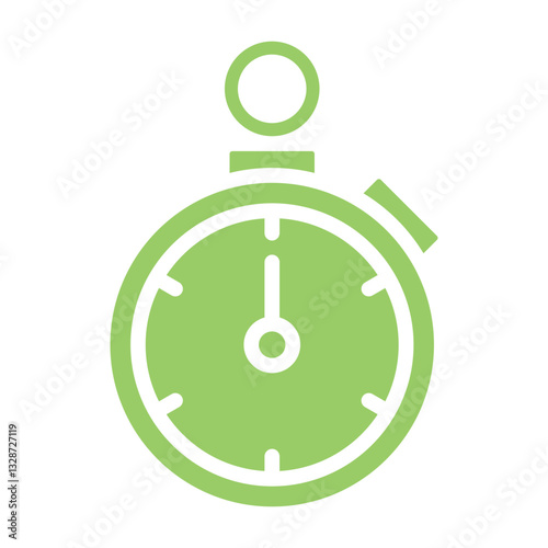 Stopwatch Vector Design Icon Style