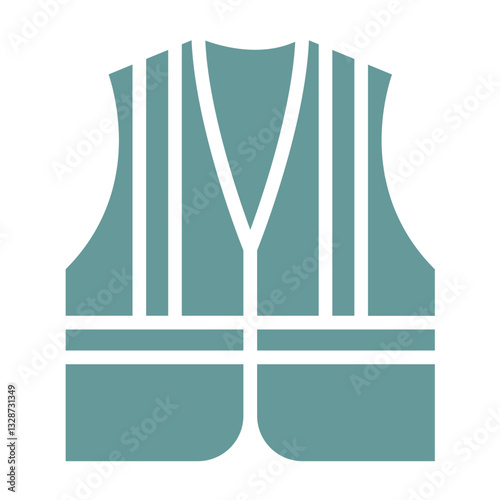 Vector Design Vest Icon Style