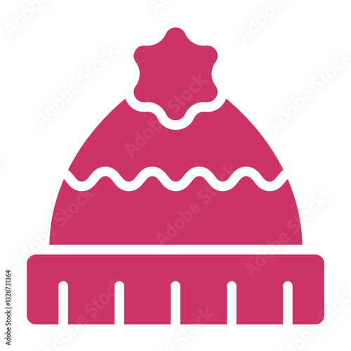 Vector Design Winter Hat Icon Style