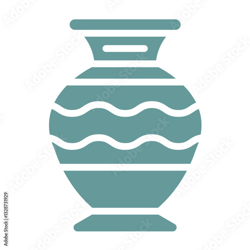 Vector Design Vase Icon Style