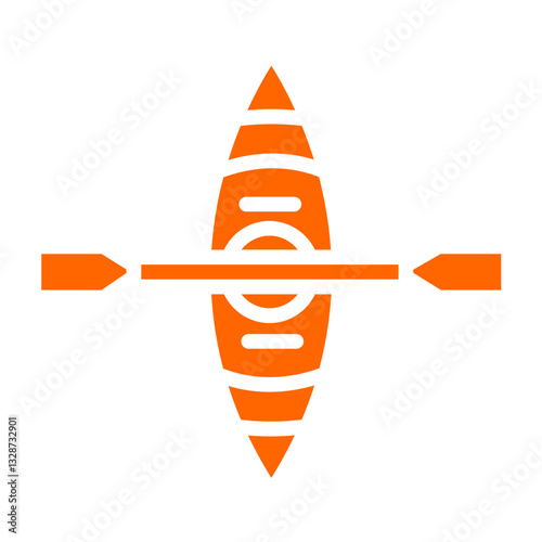 Vector Design Kayak Icon Style