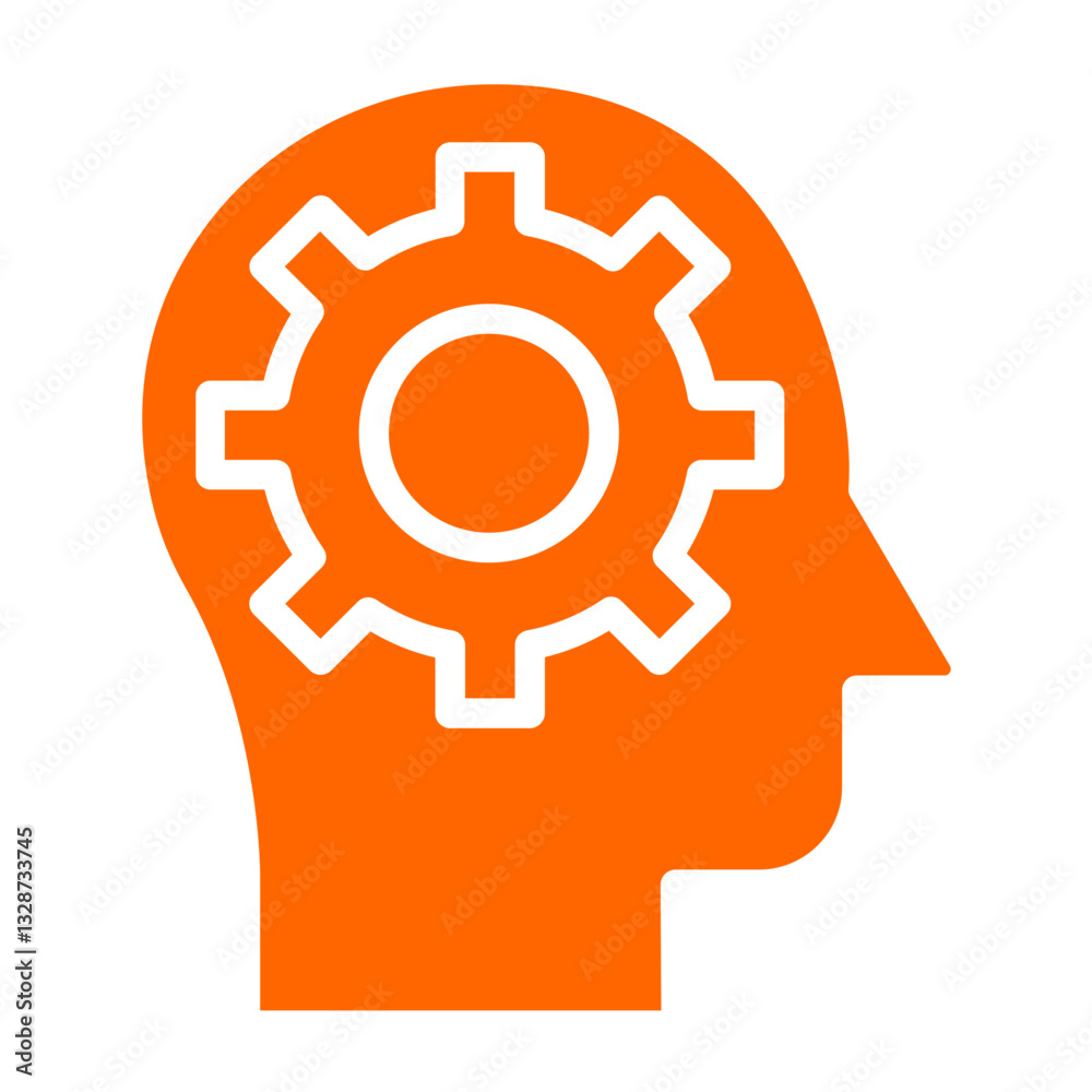 Vector Design Critical Thinking Icon Style Vector Design Critical Thinking Icon Style
