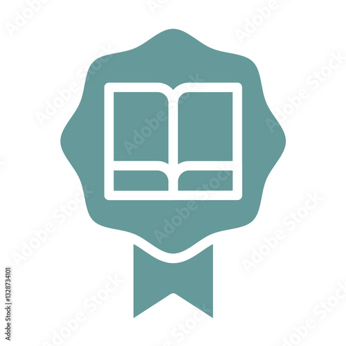 Vector Design Literary Award Icon Style