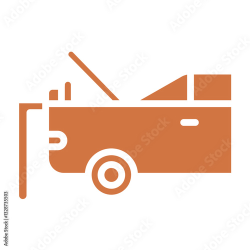 Vector Design Car Trunk Cleaning Icon Style