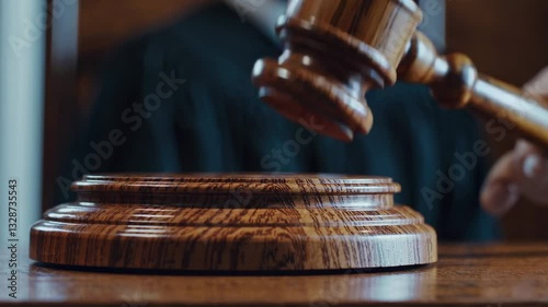 The Judge with Gavel