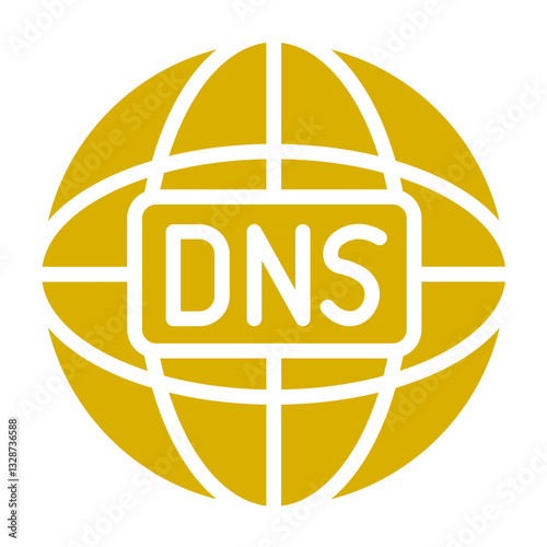Vector Design DNS Icon Style