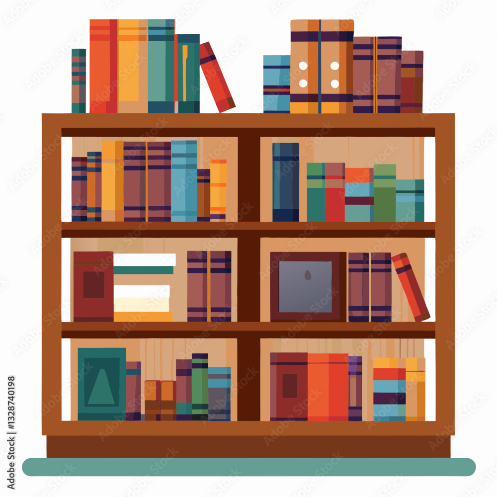 home library with towering wooden bookshelves home library with towering wooden bookshelves